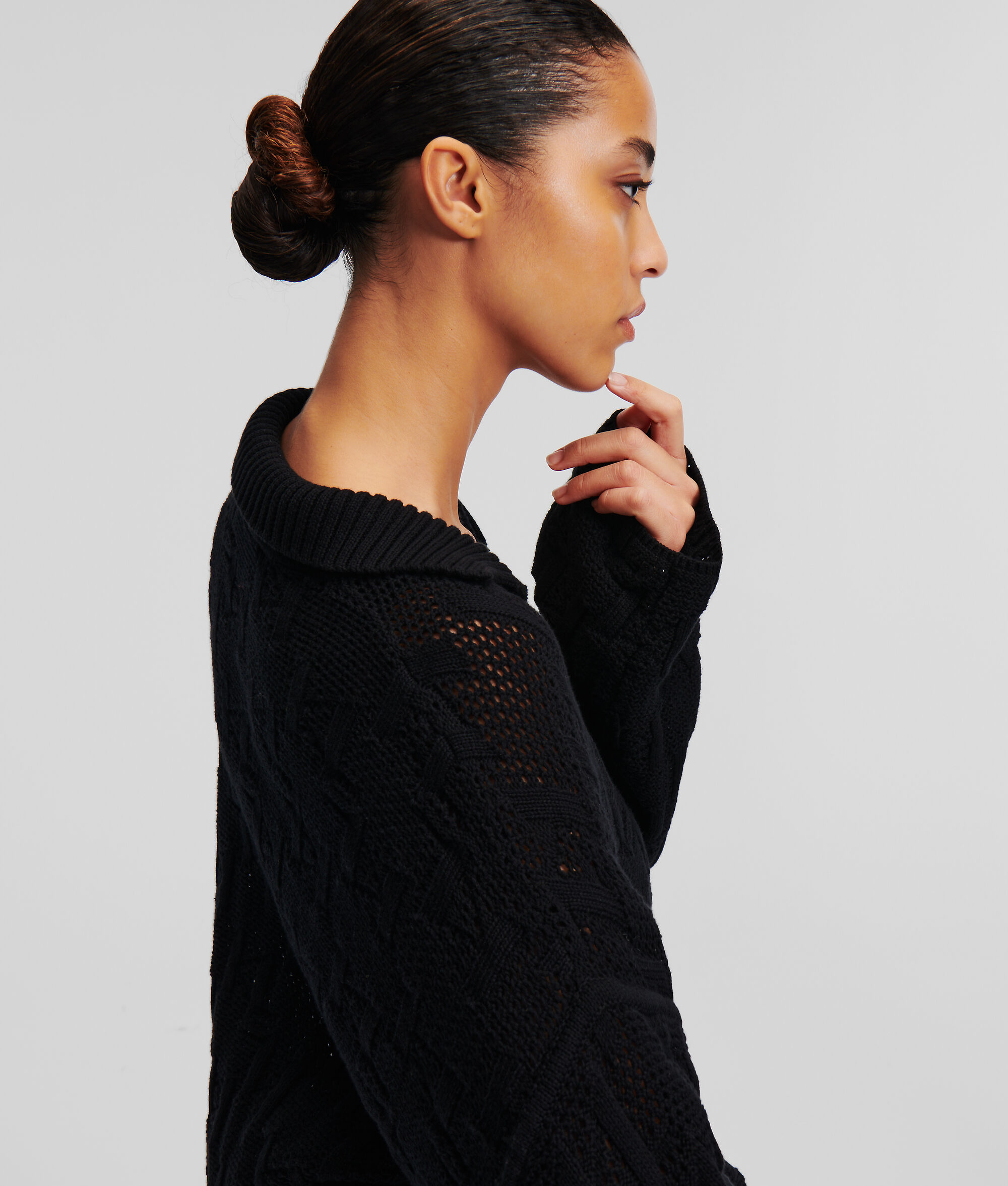 (image for) Strong Big KL Monogram Knitted Jumper